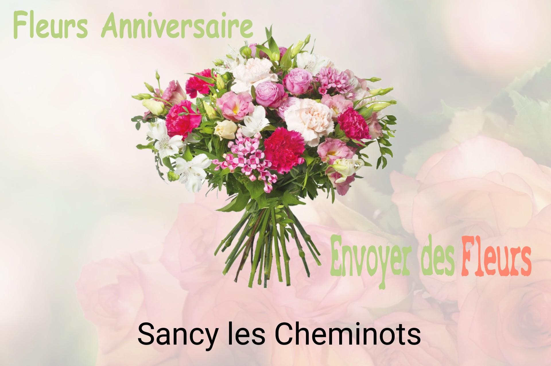 Bouquet de fleurs d’anniversaire livré à Sancy-les-Cheminots