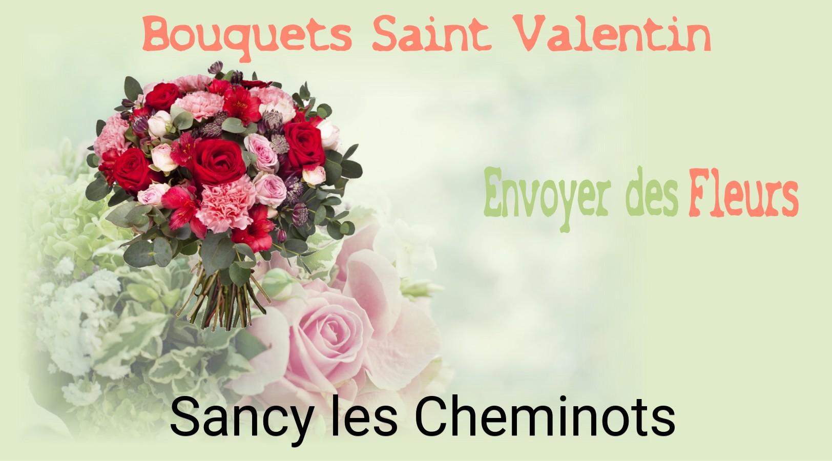 Roses de Saint-Valentin livrées à Sancy-les-Cheminots